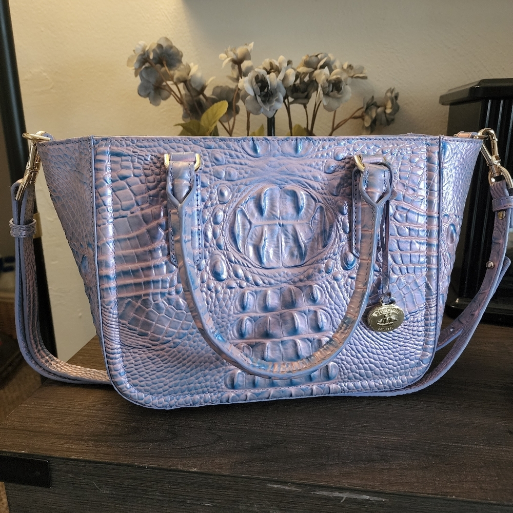 NWT Brahmin Small Ashlee Frosted Lilac